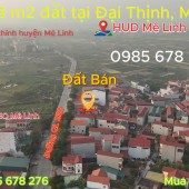 Bán đất Đại Thịnh, Mê Linh, gần trung tâm hành chính huyện Mê Linh. dt 82m2.